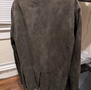 AllSaints Mens Survey Suede Jacket